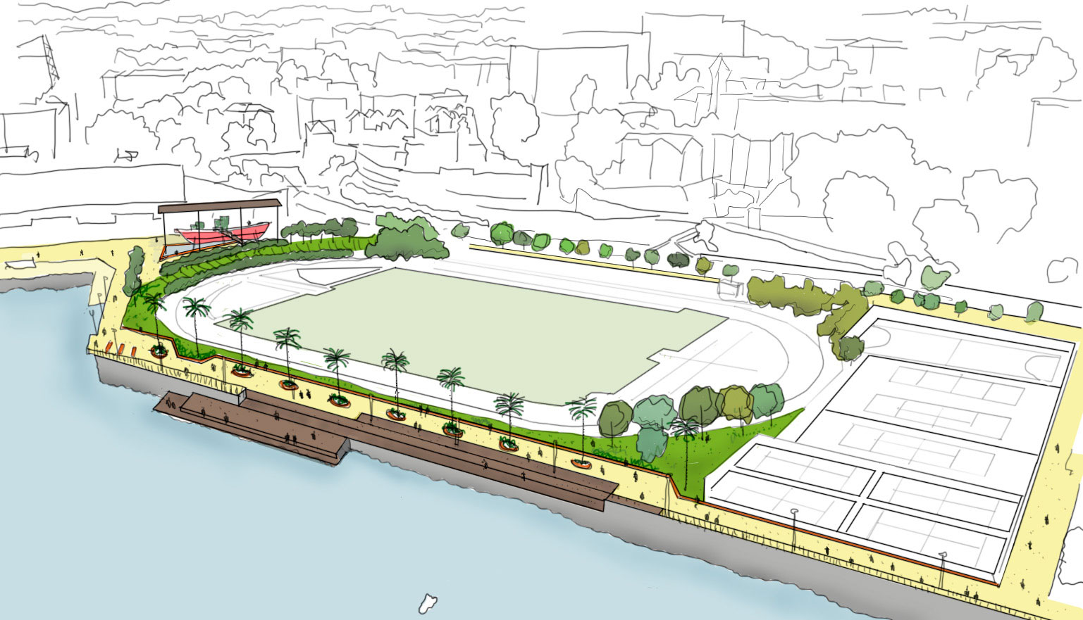 Paseo Lehendakari Agirre Santurtzi