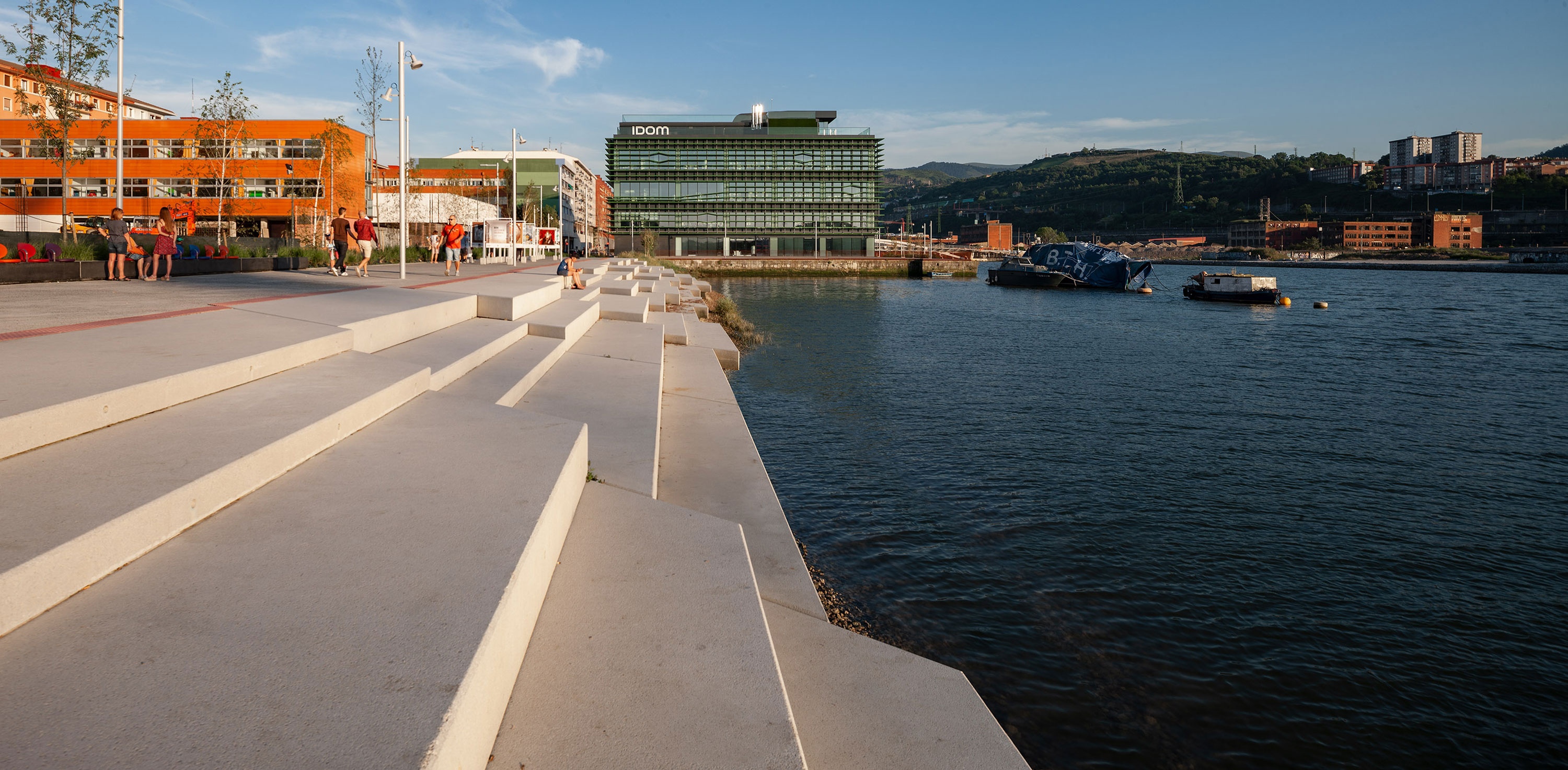 Urbanización de espacios verdes de Zorrozaurre