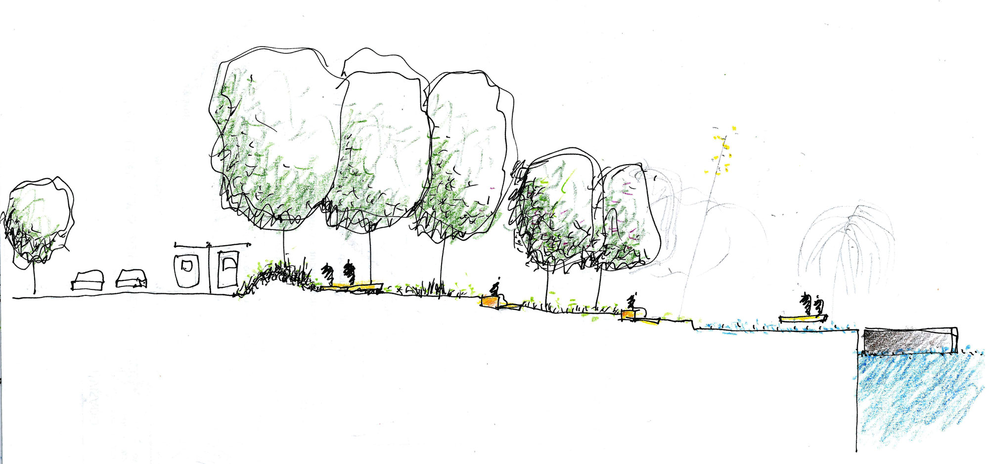 Urbanización de espacios verdes de Zorrozaurre