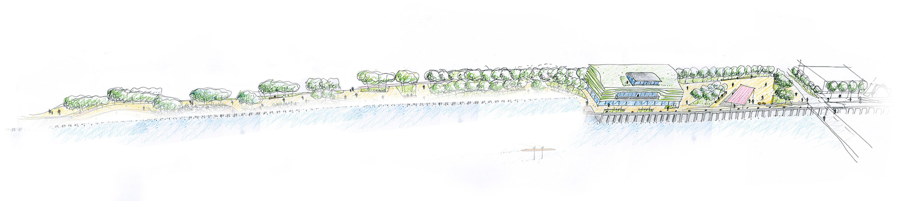 Urbanización de espacios verdes de Zorrozaurre