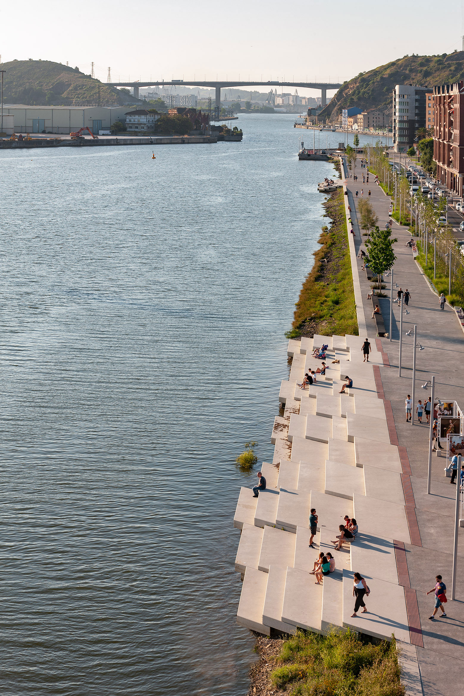 Urbanización de espacios verdes de Zorrozaurre