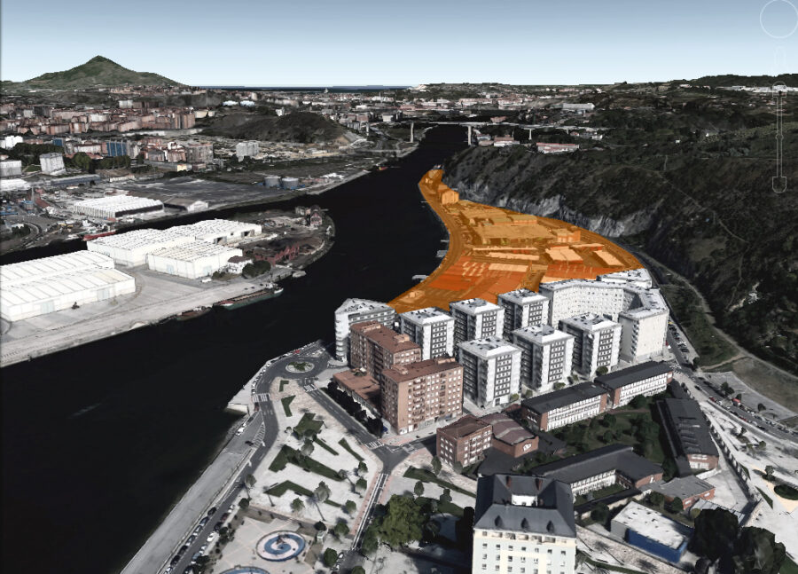 Comisariado en el Concurso de ideas Ribera de Elorrieta